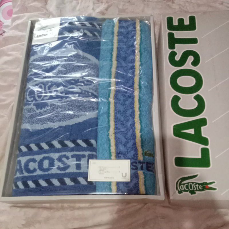 Lacoste face towel hotsell