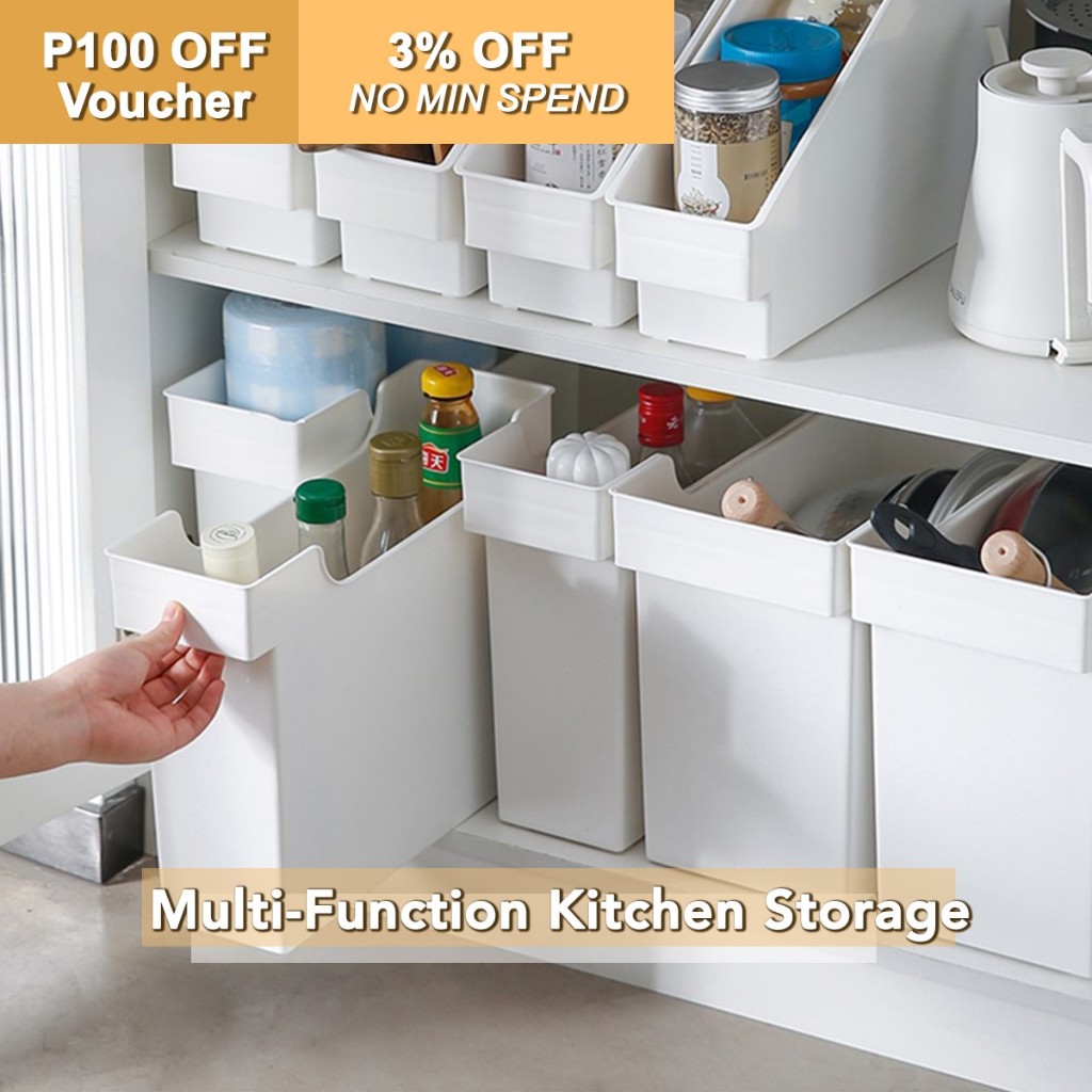 HomeIQ Multi-Function Kitchen Storage Rack Organizer | Shopee Philippines