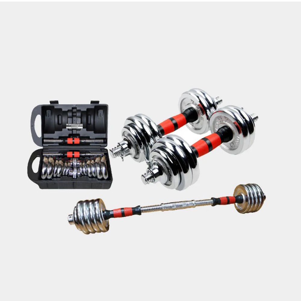 Hardcore Chrome Dumbbell Set 30kg Shopee Philippines
