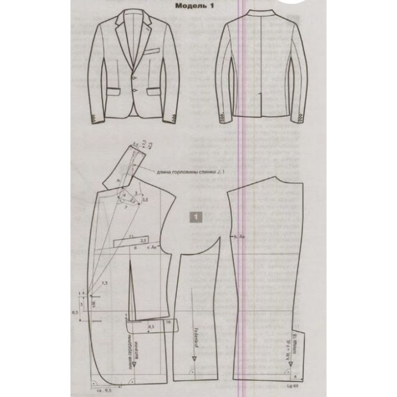 Sewing Pattern. Coat, Suit Pattern. | Shopee Philippines