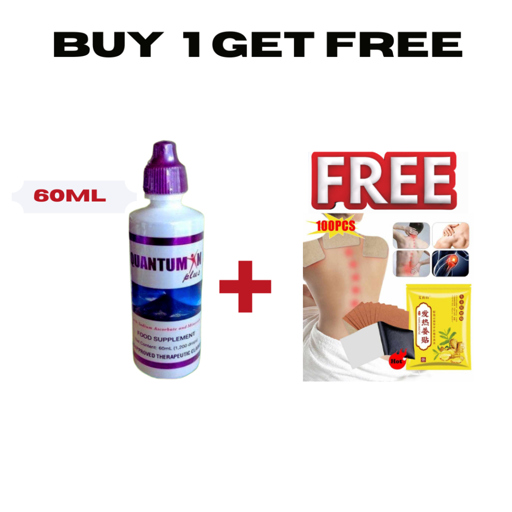 Quantumin Plus Minerals 60ML ( 1 Bottle 60ML + FREE) | Shopee Philippines