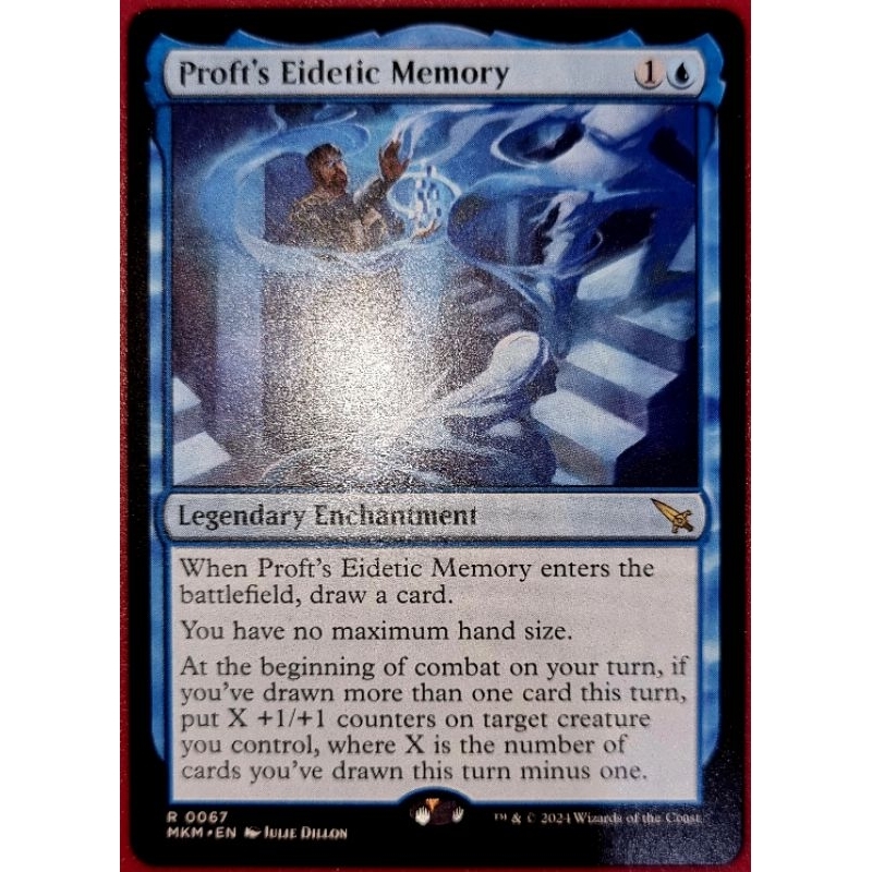 Proft's Eidetic Memory MKM (Foil/Nonfoil/Extended Art) | Shopee Philippines