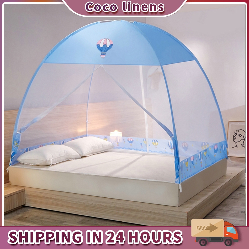Foldable Mosquito Net Bed Tent Family Size Folding Mosquito Net Net ...