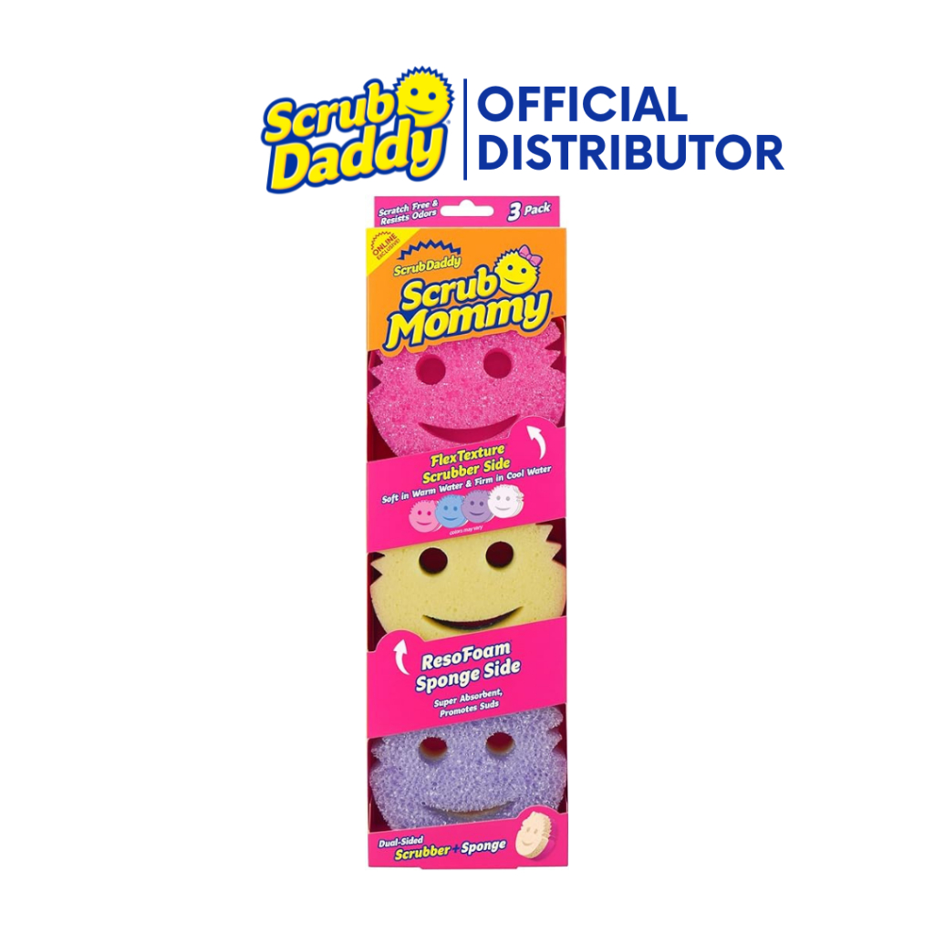 Scrub Daddy Scrub Mommy 3CT | Shopee Philippines
