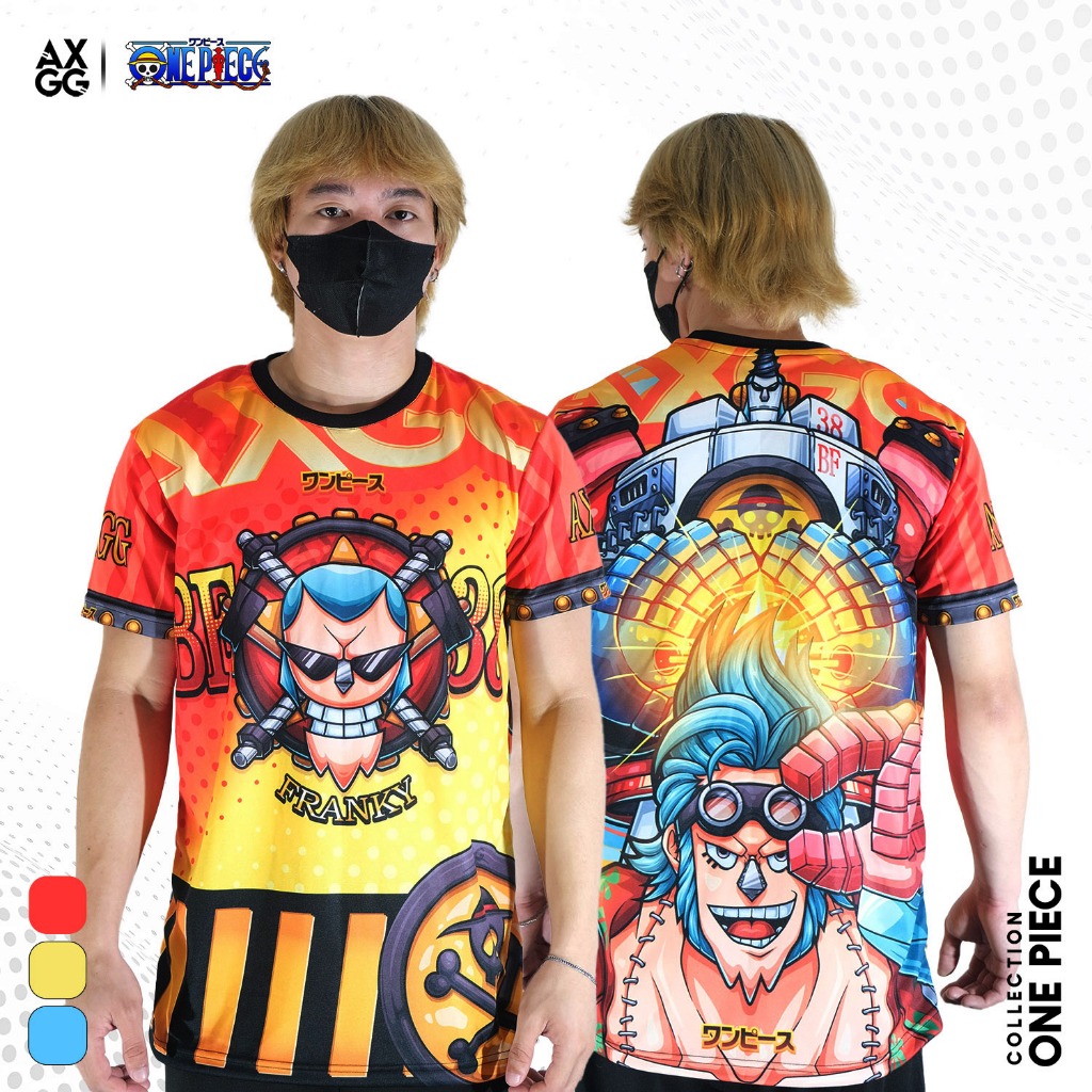 AXGG ' One Piece - Franky ' Anime T-Shirt / Long Sleeve / Jacket ...