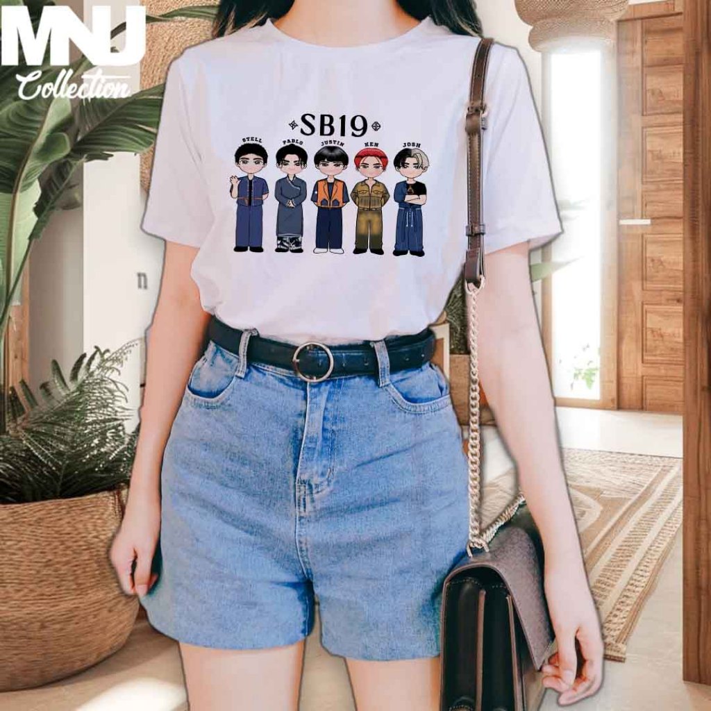 SB19 ATIN PPOP GROUP Graphic Sublimation Tees | SB19 Trendy T-shirt ...