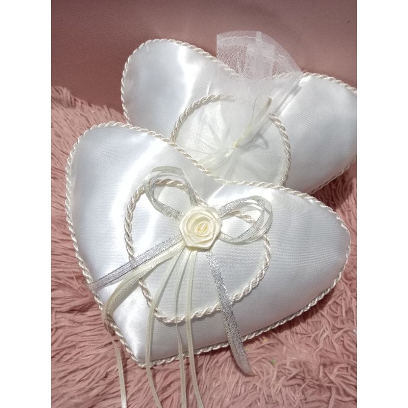 MINI SEMI SPECIAL PILLOW PAIR/FOR RING AND FOR ARRAS Shopee Philippines