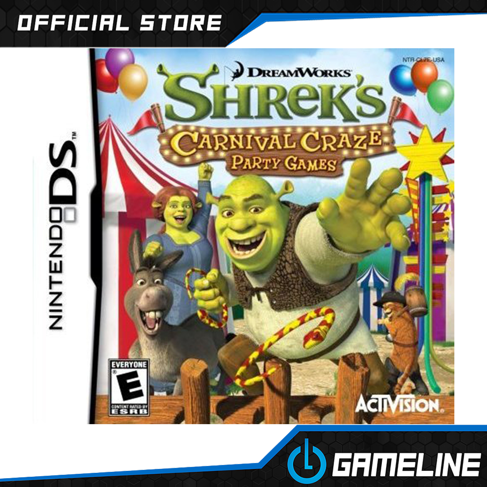 Nintendo DS Shrek`s Carnival Craze (US) | Shopee Philippines
