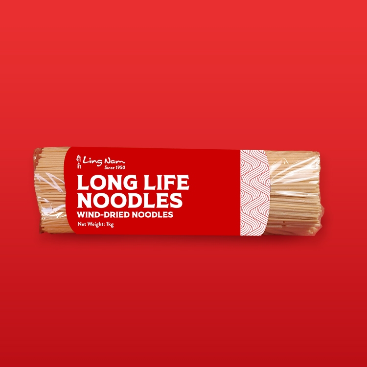 Ling Nam Long Life Noodles 1kg [Dry Noodles, Noodles & Chinese