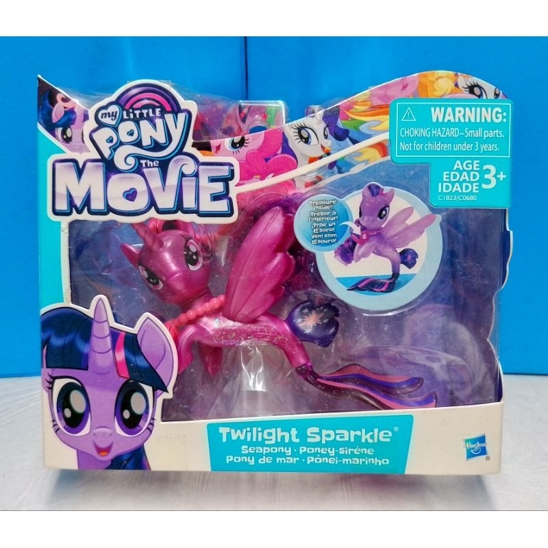 My Little Pony The Movie: Twilight Sparkle Seapony 3-Inch Figure ...