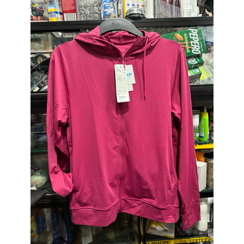 Airism uv cut mesh hoodie clearance
