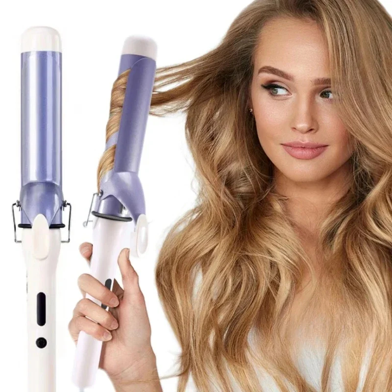 32/40mm Curling Iron Negative Ion Big Wave Manual Curling Iron Roller