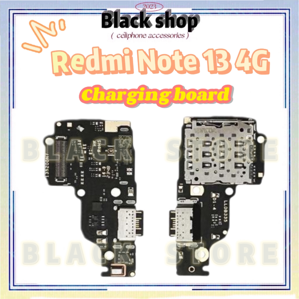 Redmi Note 13 4G USB Charging Port Board For Repair Replacement ...