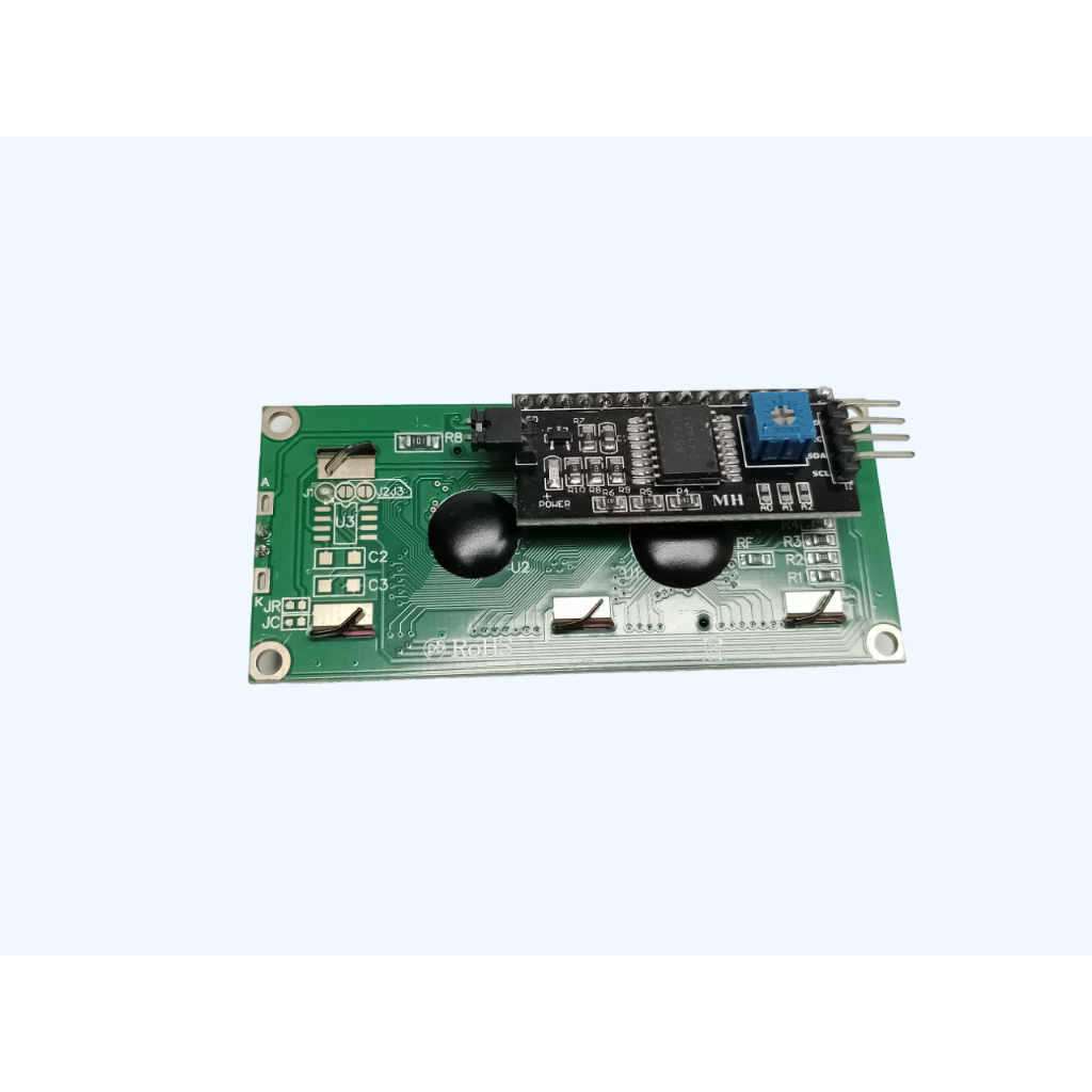 MICRO PC LCD MODULE + IIC/I2C INTERFACE, BEST FOR ARDUINO 1602 LCD UNO ...