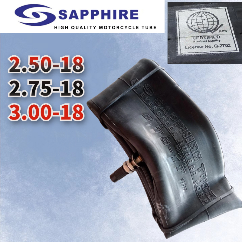 CS Motorcycle sapphire tube interior NG GULONG SIZE 14 17 18(ALL SIZES ...