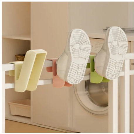 2pcs Shoe Drying Racks - Portable Slippers Storage Organizer - Balcony ...