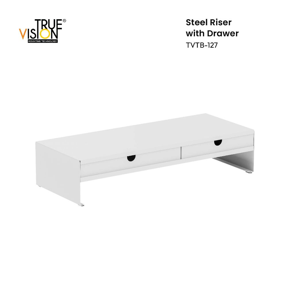True Vision Steel Riser with Drawer TVTB-127 | Shopee Philippines