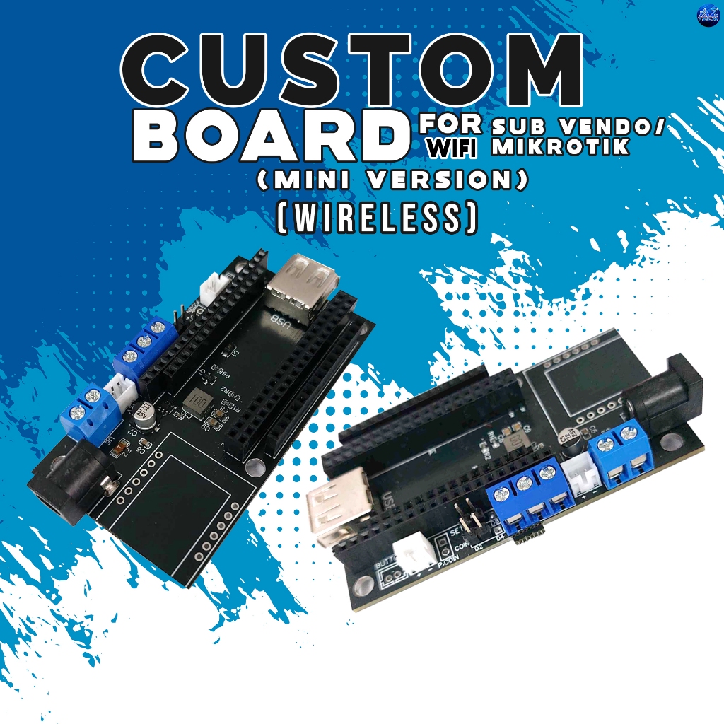CB CUSTOM BOARD FOR PISOWIFI VENDO MIKROTIK BASED (LAN/WIFI) | Shopee ...