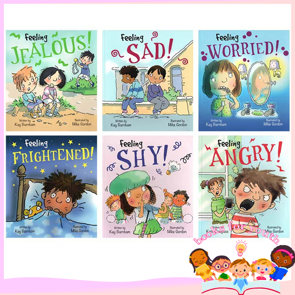 The Feelings and Emotions Series By Kay Barnham [Paperback] | Shopee ...