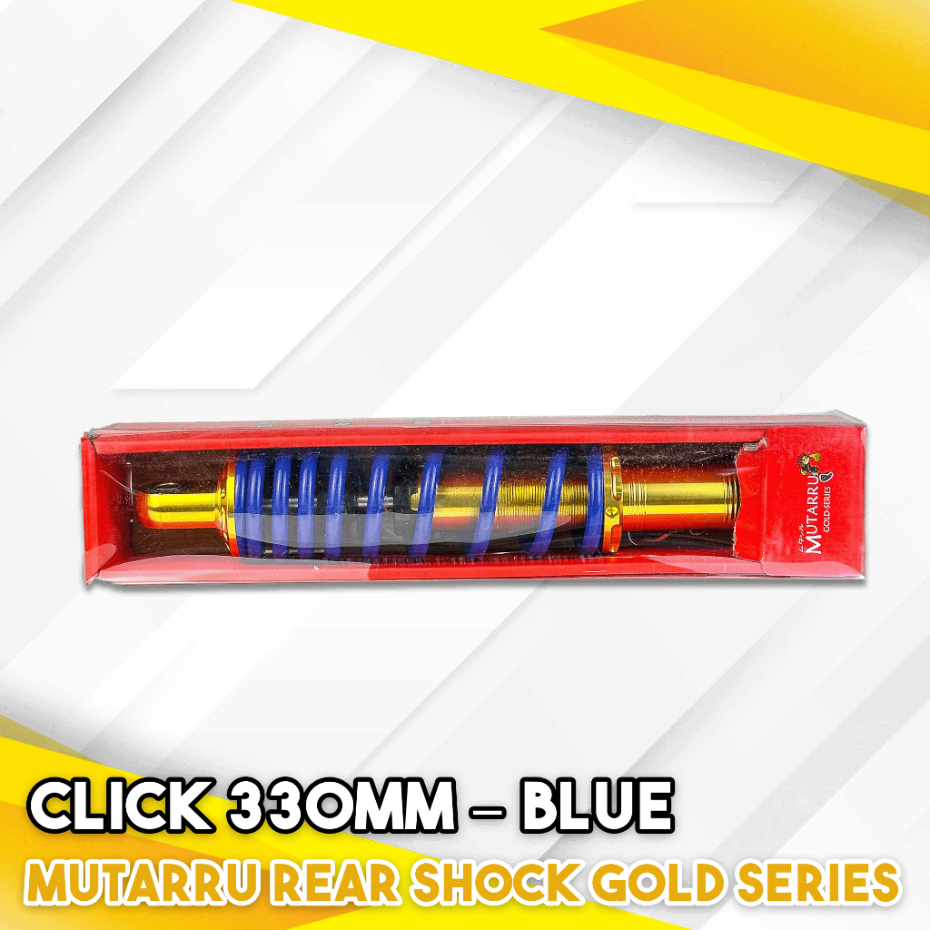 MUTARRU REAR SHOCK GOLD SERIES 330MM CLICK/300MM MIO | Shopee Philippines