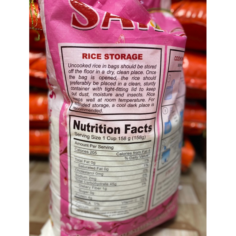 SAKURA JAPANESE RICE 1KG, 3KG, 5KG (REPACKED) | Shopee Philippines