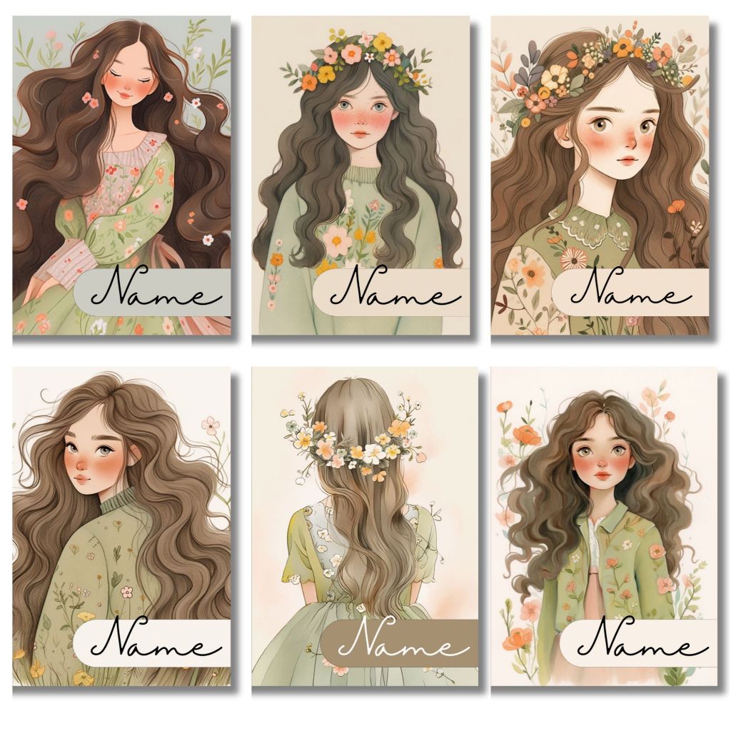 Personalized notebook with name customized gift giveaway a5 aesthetic