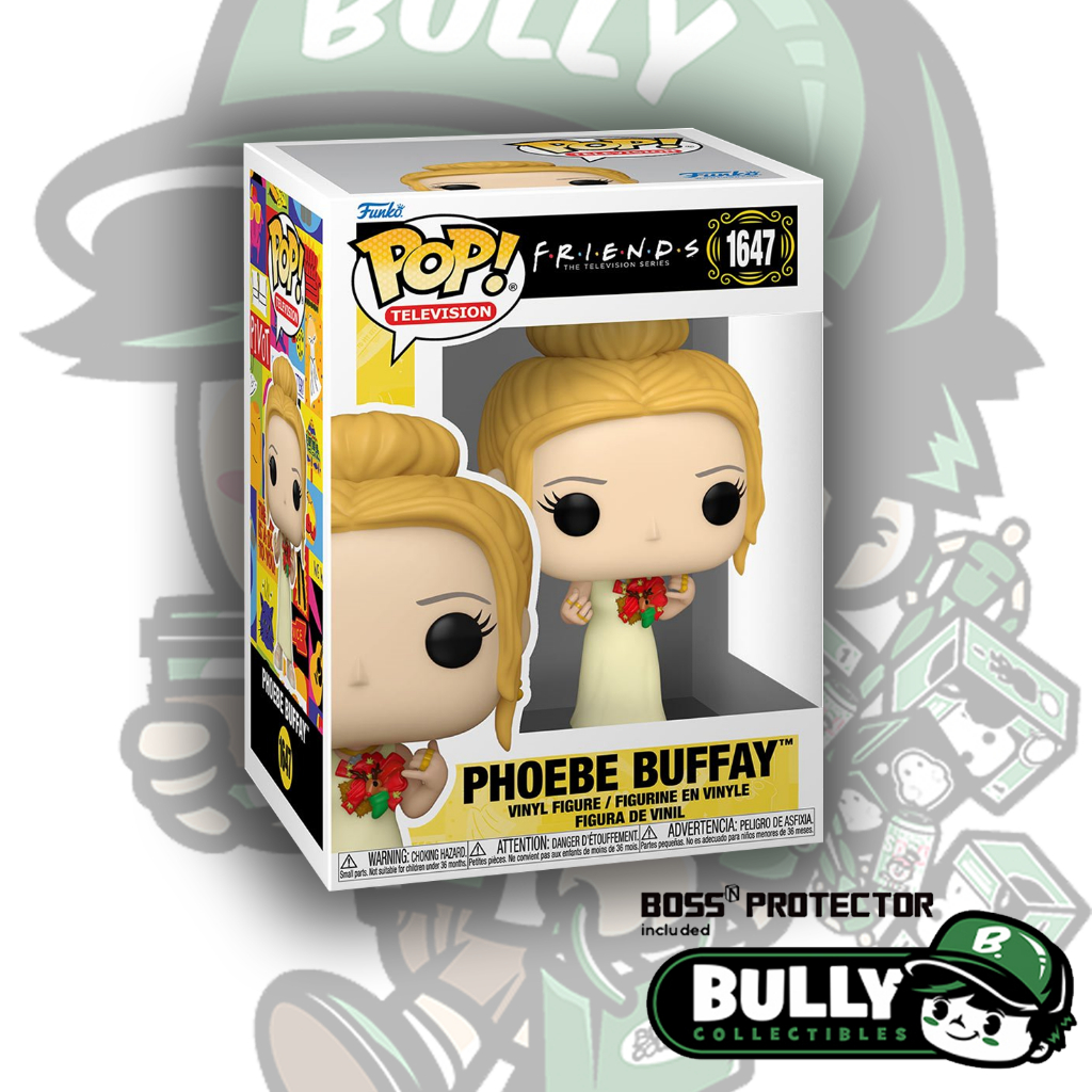 Funko POP Television Friends Phoebe Buffay Christmas 1647 With Boss 