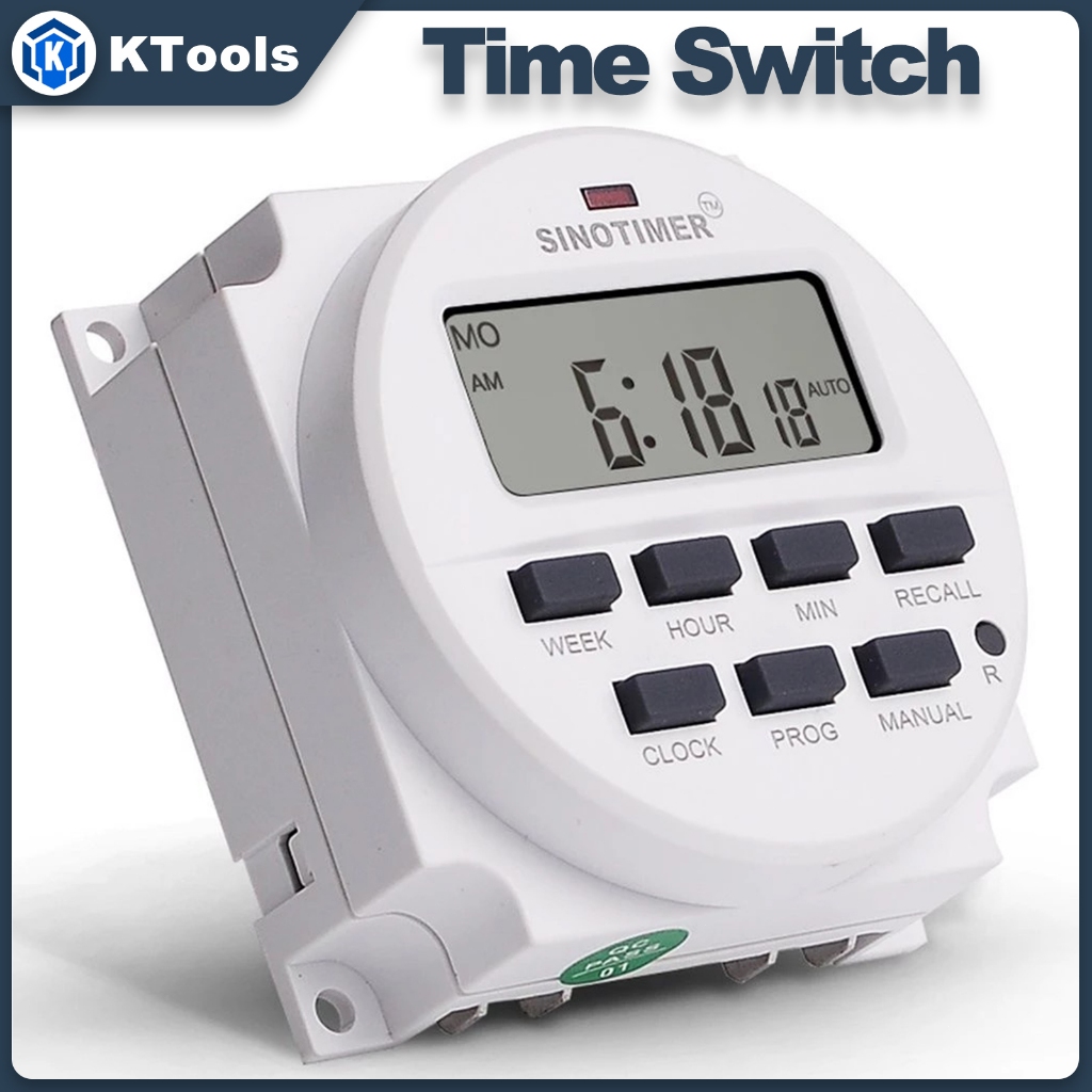 Automatic Power Switch Cn101a Digital Timer Switch Programmable Time ...