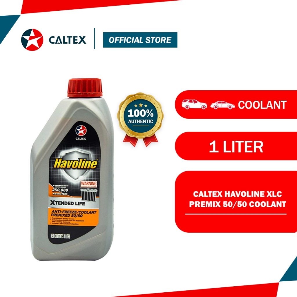 Caltex Havoline XLC Premix 50/50 Coolant 1 Liter | Shopee Philippines