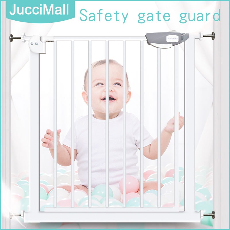 Children's Safety Barrier Childproof Gate 75~147cm Pressure-mounted ...