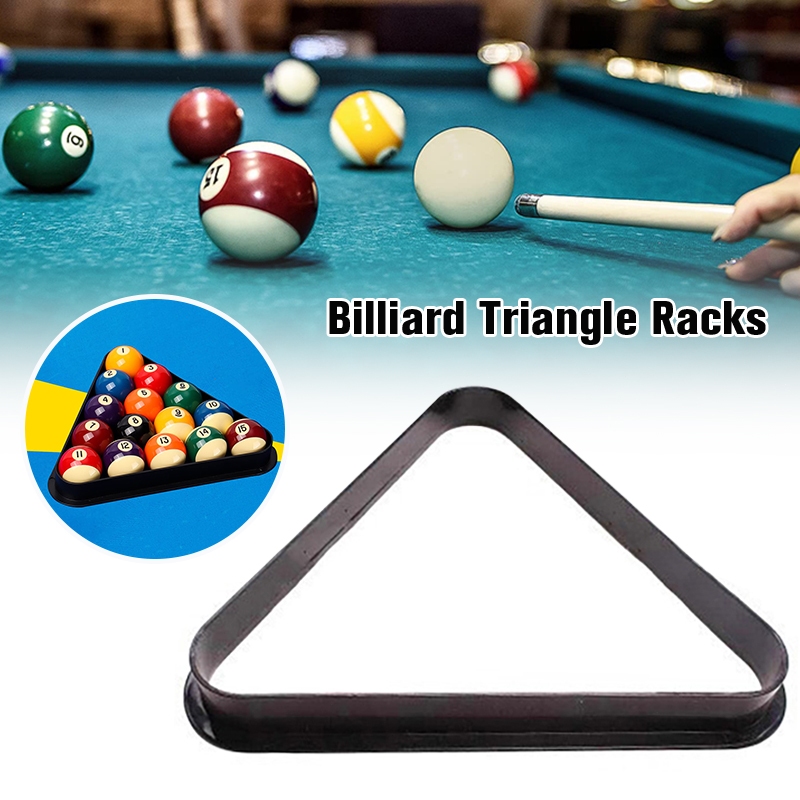 Billiard Triangle Racks Plastic Pool Table Ball Holder Positioning Rack ...