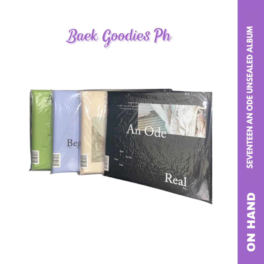 Seventeen An Ode Unsealed Album | Shopee Philippines