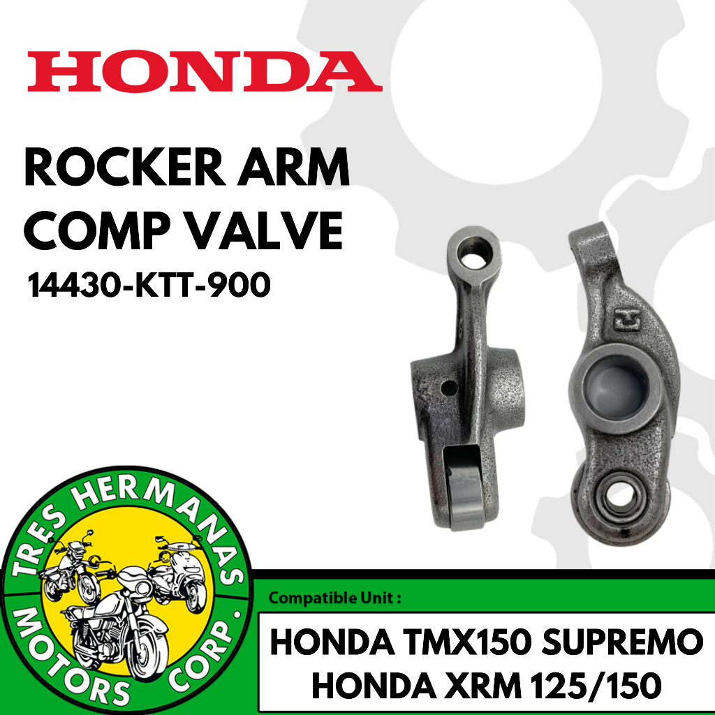 ROCKER ARM COMP VALVE FOR HONDA MOTORCYCLE: TMX150 SUPREMO/XR150/125 ...