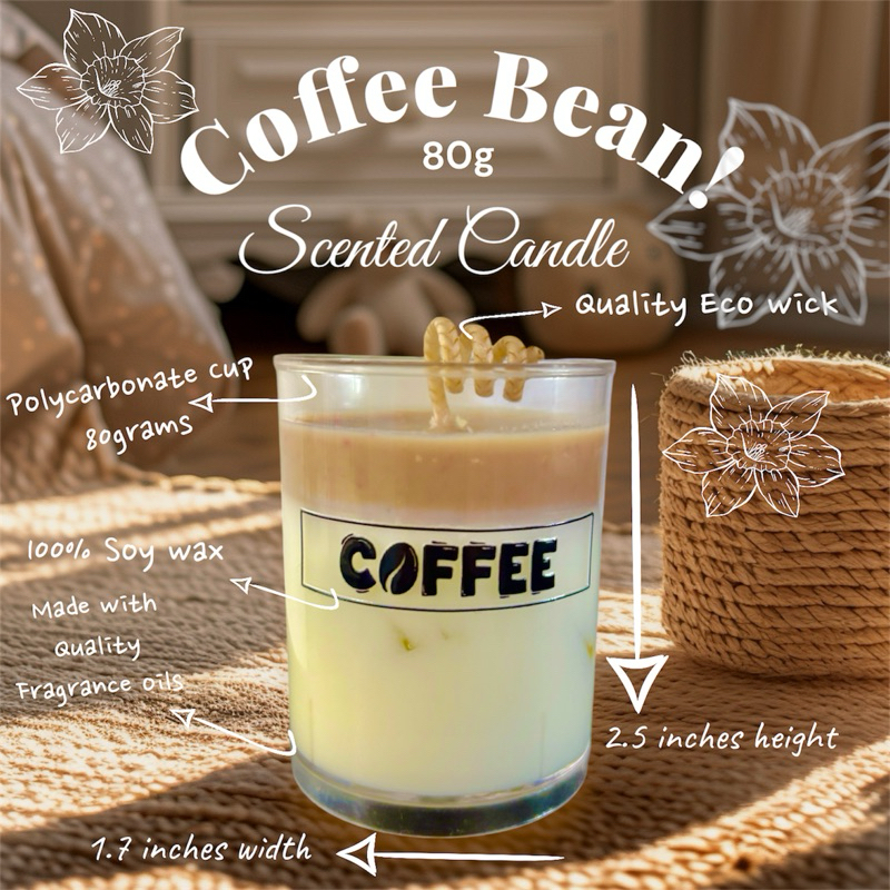 Scented Candle - Coffee Scents 80g | Shopee Philippines