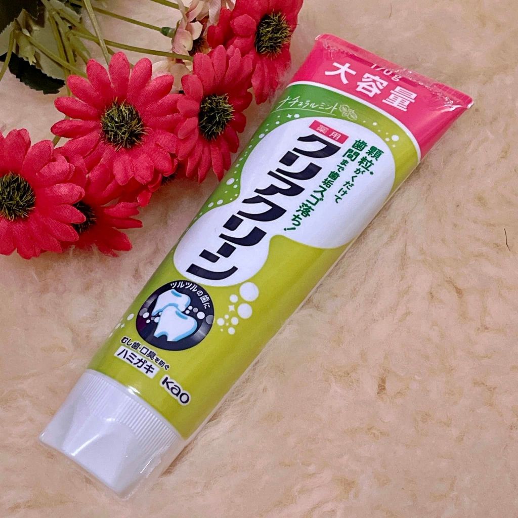 Made in Japan KAO CLEAR CLEAN Natural Mint Toothpaste Standing Tube BIG ...