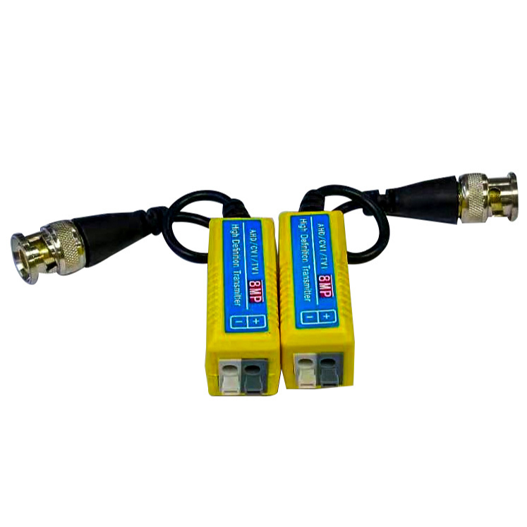 8mp TVI/CVI/AHD/CVBS Camera CCTV BNC CAT5 Video Balun Passive ...
