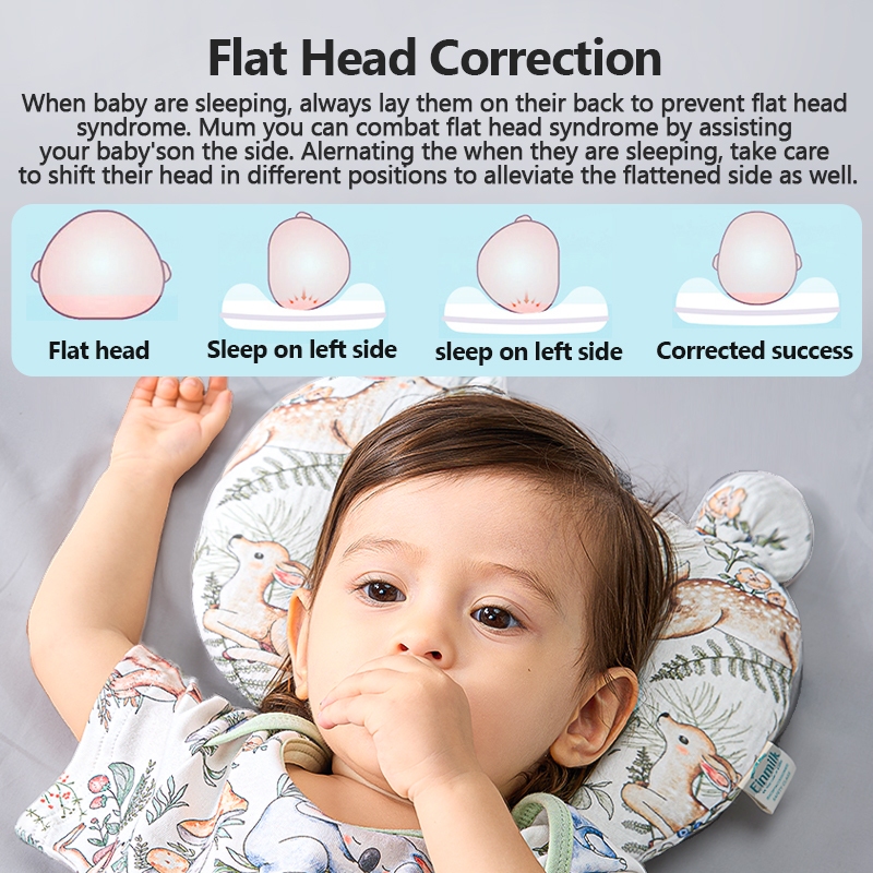 HOT Baby Pillow Avoiding Flat Head In Babies Side Flat Head