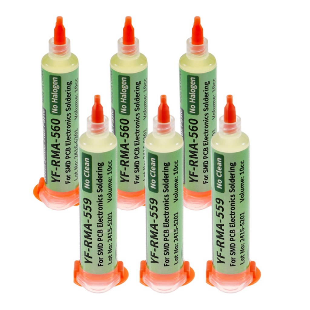 YF-RMA-559/560 No Halogen No Clean Rosin Solder Flux Paste For SMD PCB ...