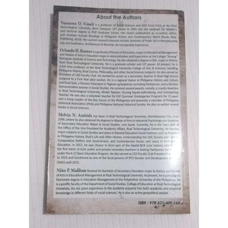 JOSE RIZAL: A Review on the Life and Works of the First Filipino ...