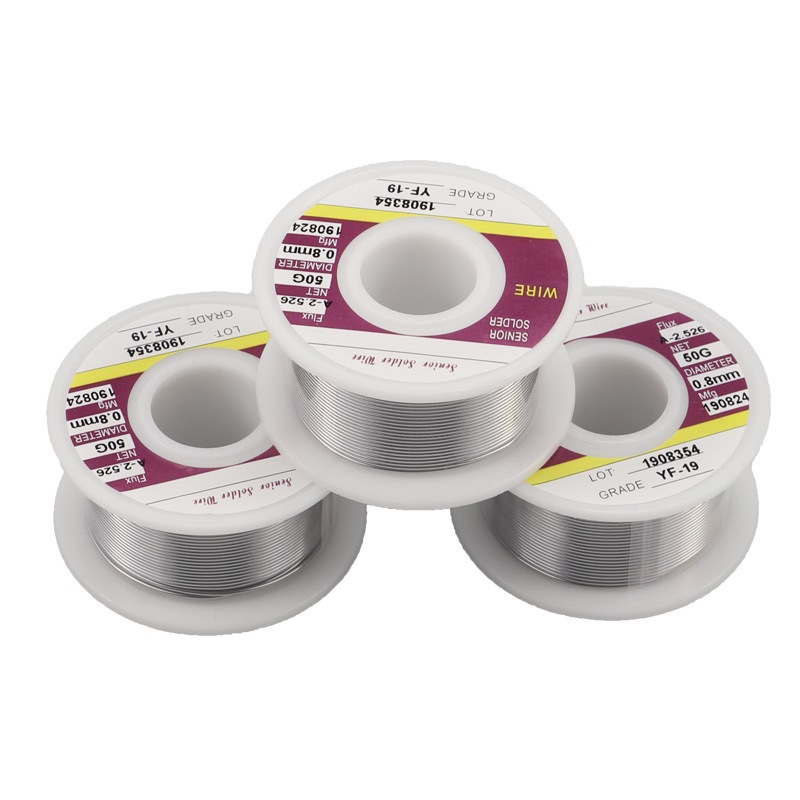 Soldering Wire With Flux Melt Rosin Core Solder Roll Tin Wire 0.8mm 1 ...