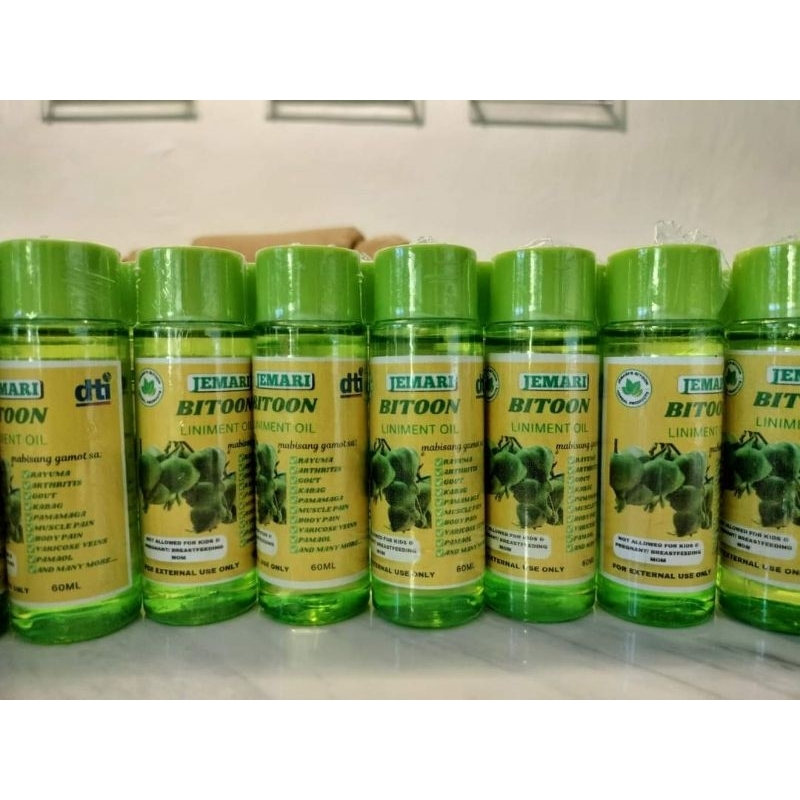 BITOON LINIMENT OIL 60ML | Shopee Philippines