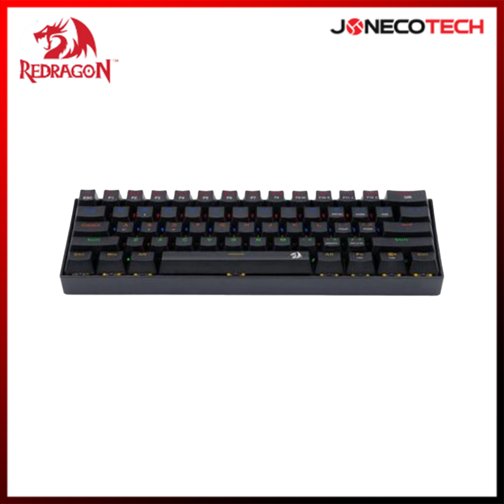 Redragon K606 LAKSHMI Mechanical Gaming Keyboard Red Switch Black ...