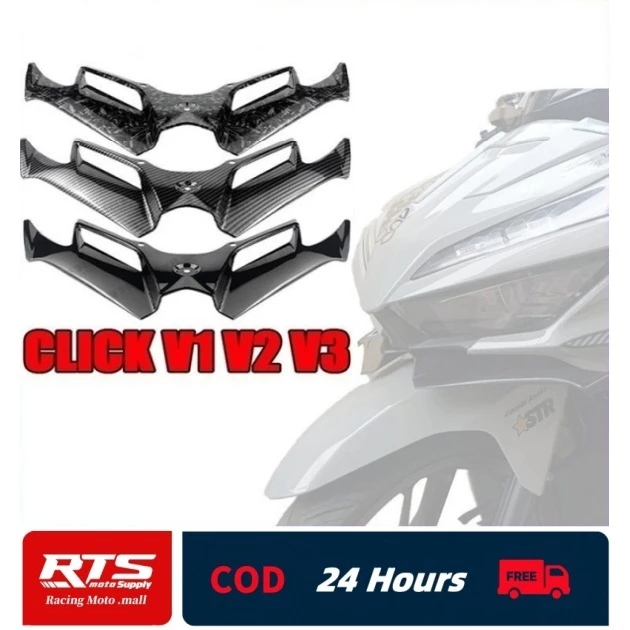 HONDA Click 150 160 V1 V2 Winglet ninja mask for Motorcycle ...