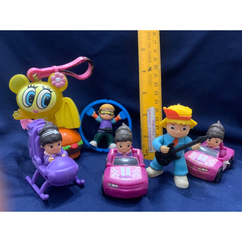 McDonalds Jollibee Assorted Vintage Small Toys Action Figures Happy ...