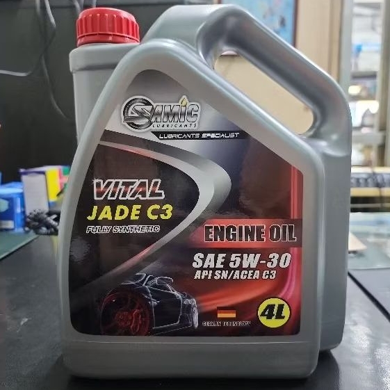Samic Vital Jade C3 Fully Synthetic 5W-30 4 liter | Shopee Philippines
