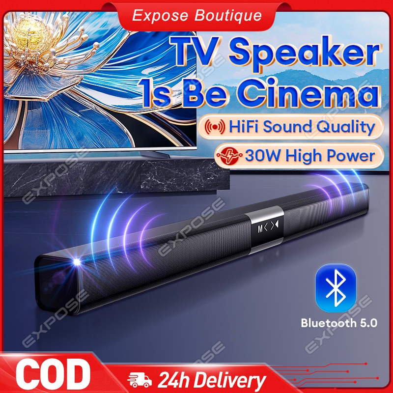 TV Speaker Bluetooth SoundBar RGB colour Wireless Bluetooth bass