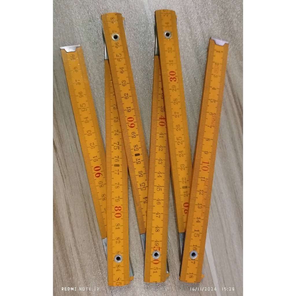 Japan Surplus Branded Folding Zig Zag Ruler 1M & 1.2M 1.8M | Shopee ...