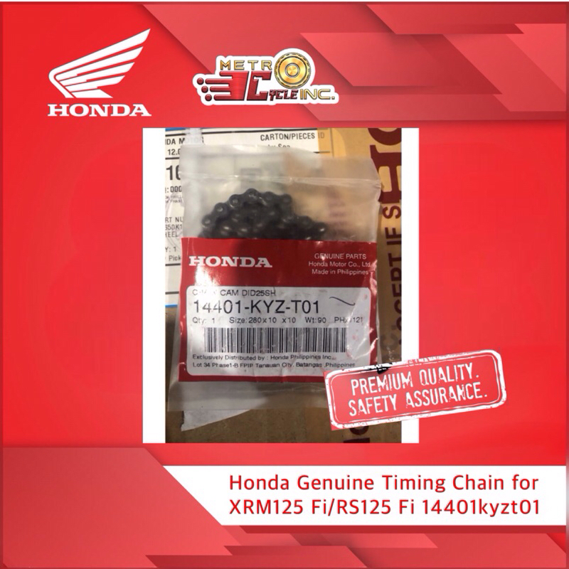 Honda Genuine Timing Chain for XRM125 Fi/RS125 Fi 14401kyzt01