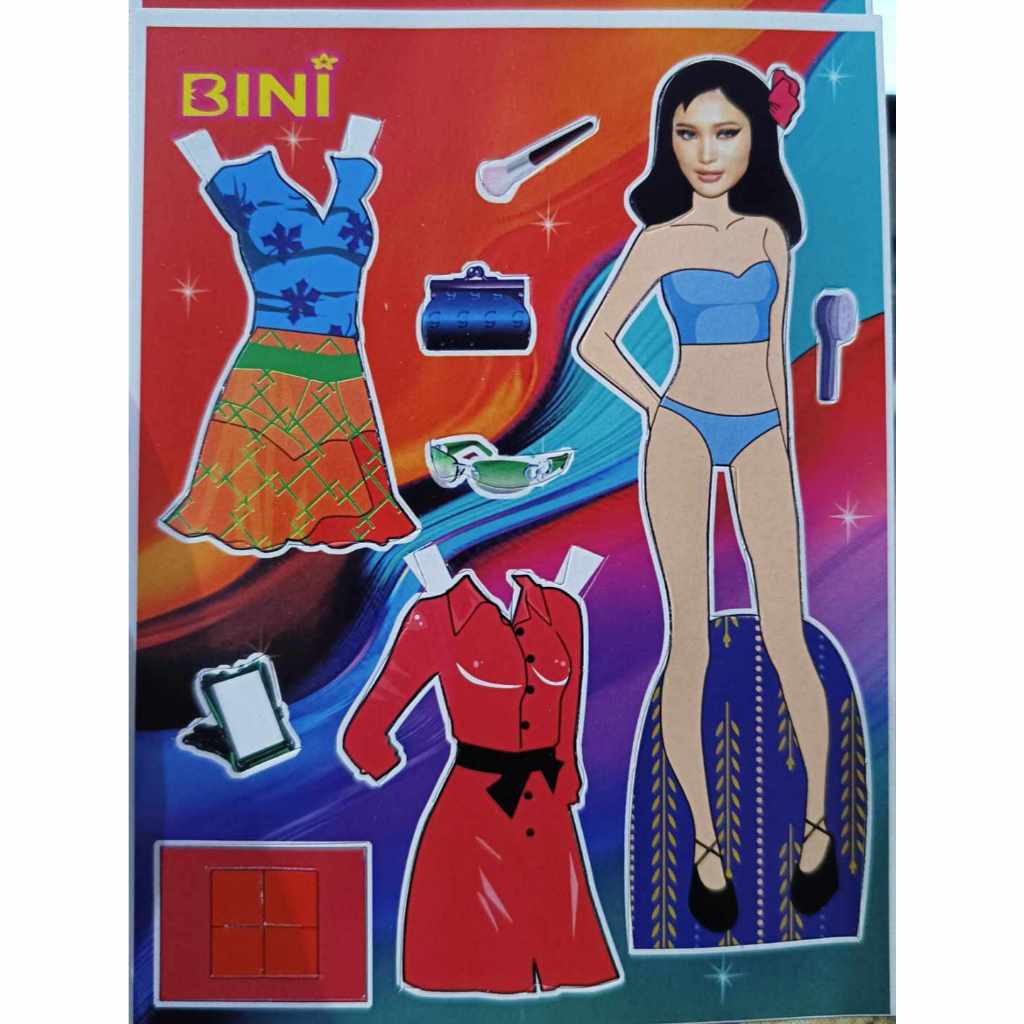 BINI Paper Doll 40pcs | Shopee Philippines