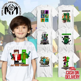 Shop minecraft shirt kids for Sale on Shopee Philippines